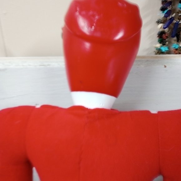 Mighty Morphin Power Rangers Jason Red Plush Figure 18" Tall from 1993 Saban. - Picture 8 of 9
